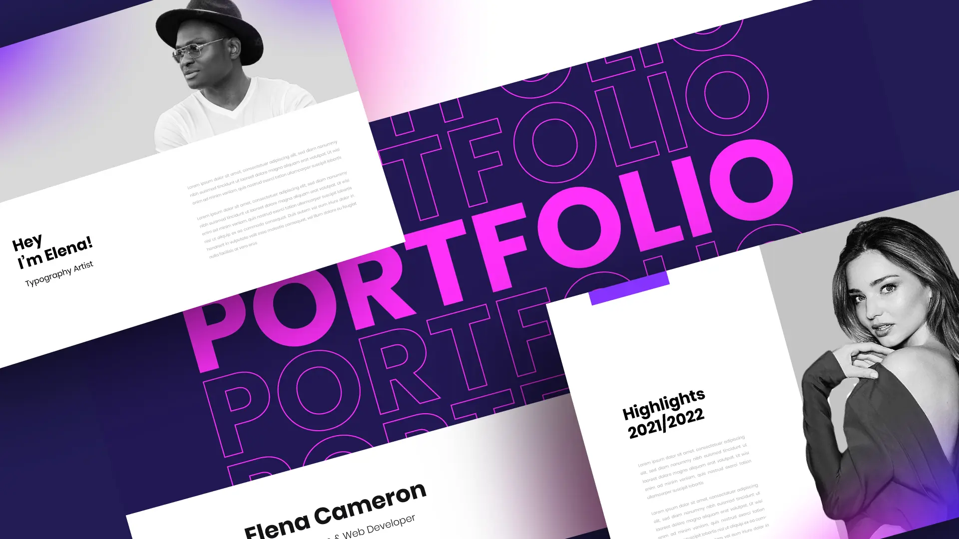 12 universal design principles: Your portfolios are freaking boring